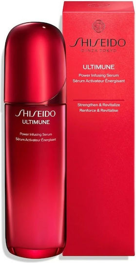 Shiseido Ultimune Power Infusing Anti-Aging Serum Gesicht für Strahlkraft & Aufhellung 120ml