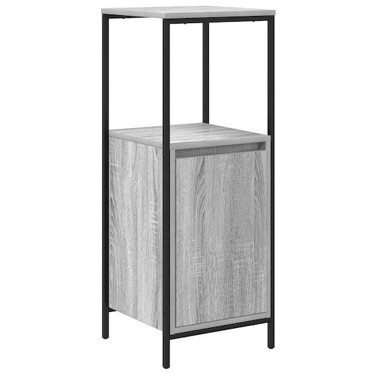 vidaXL Πάγκος με Νιπτήρα Μ60xΒ60xΥ34.5cm Γκρι Sonoma