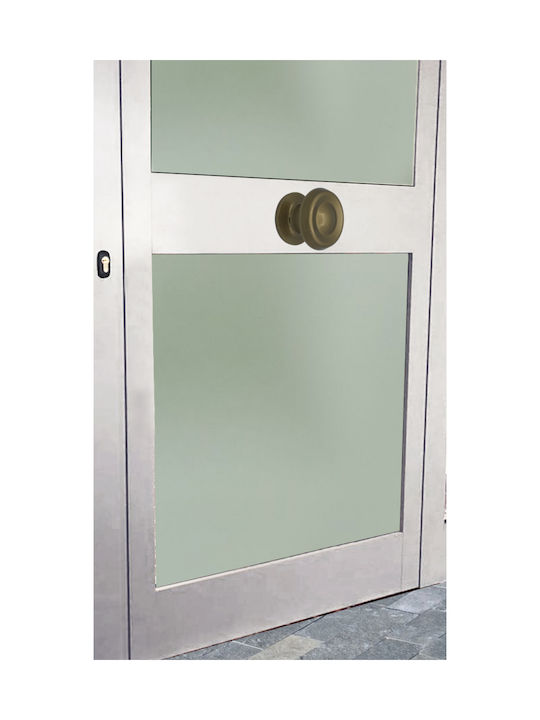 Saguatti Knob Front Door Polished Bronze