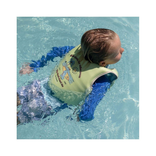 Sunnylife Kids' Swim Vest Shred Turtle Aqua 3-6 Years