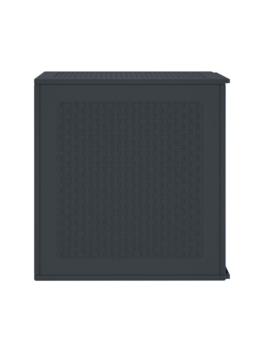 vidaXL Outdoor Storage Box Gray L55xW53xH57cm