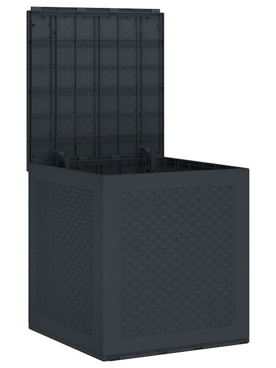 vidaXL Outdoor Storage Box Gray L55xW53xH57cm