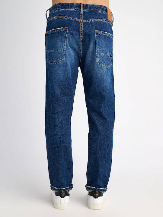 Typos Pantaloni Jeans pentru Bărbați Albastru