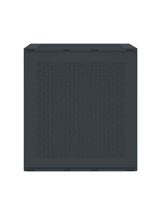 vidaXL Outdoor Storage Box Gray L55xW53xH57cm