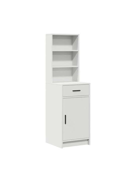 Schminktisch Hölzern White mit Spiegel 50x41x135cm