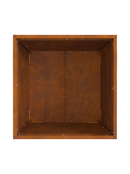 vidaXL Firepit Brown 50x50x30cm