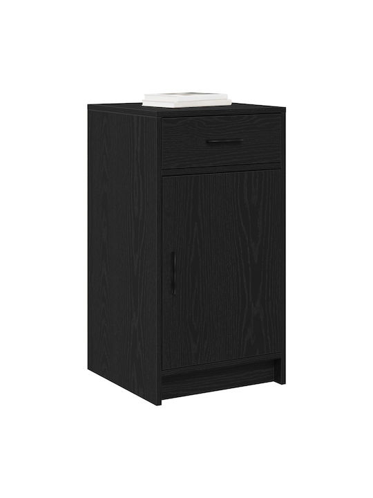 Cabinet de Birou Μαύρο Δρυς 40x41x75cm