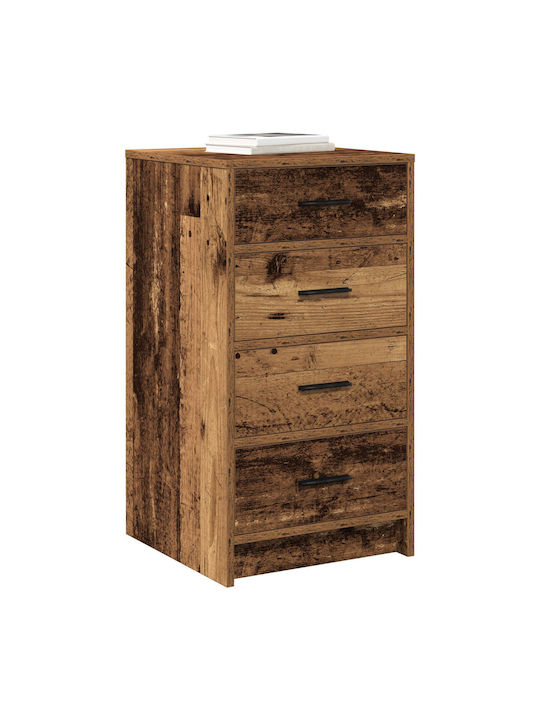 Office Storage Solid Wood Drawer Natural L40xW41xH75cm