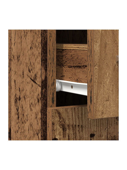Wooden Office Drawer Old Wood 20x45.5x60cm