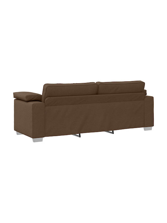 Living Room Furniture Set 3-Seater & 2-Seater Brown