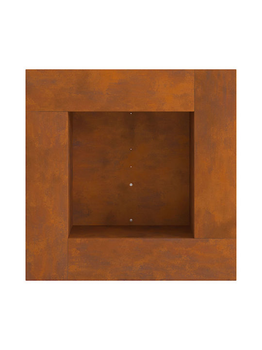 vidaXL Firepit Brown 60x60x30cm