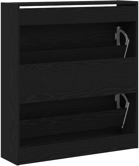 Ξύλινη Παπουτσοθήκη από Μασίφ Ξύλο 80x21x87.5cm