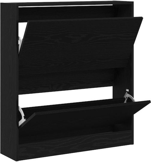 Ξύλινη Παπουτσοθήκη από Μασίφ Ξύλο 80x21x87.5cm
