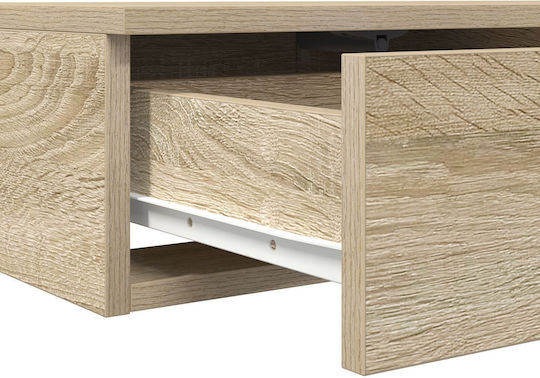 vidaXL Wooden Bed Drawer Orange 100x36.5x16.5cm