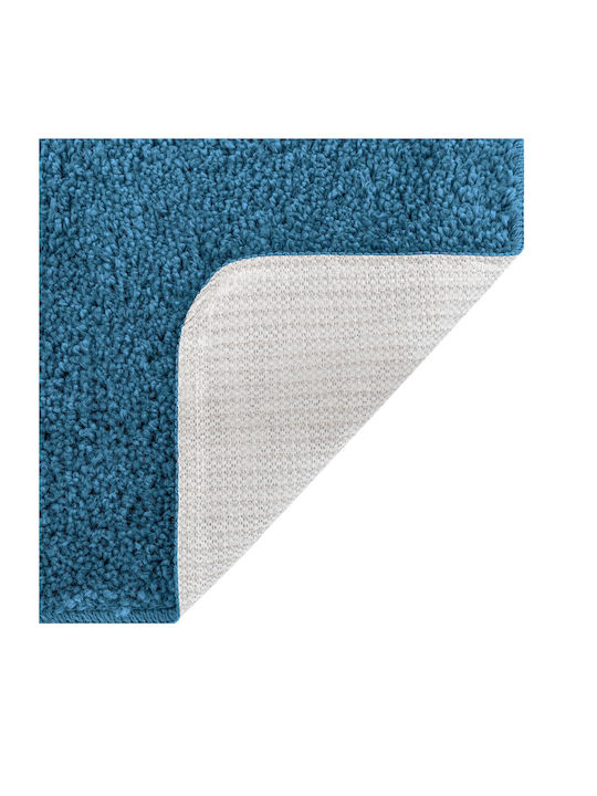 vidaXL Non-Slip Bath Mat 4019853 Blue 70x120cm