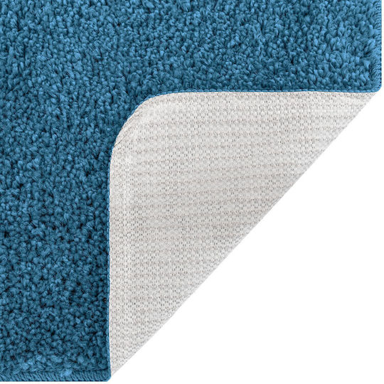 vidaXL Non-Slip Bath Mat 4019853 Blue 70x120cm