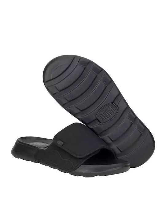Slapi Bărbați Negru