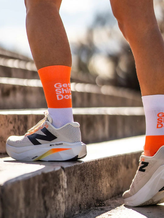 Sporcks Running Κάλτσες Πορτοκαλί 1 Ζεύγος