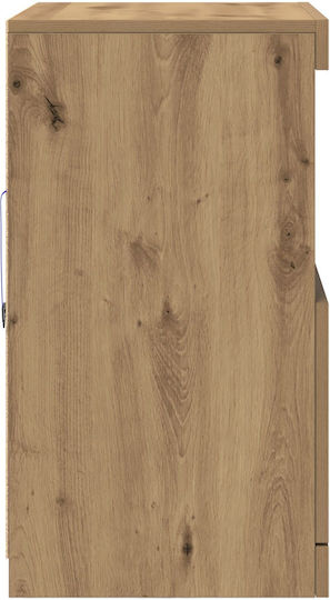 Cabinet de depozitare din lemn masiv L60xW37xH67buc