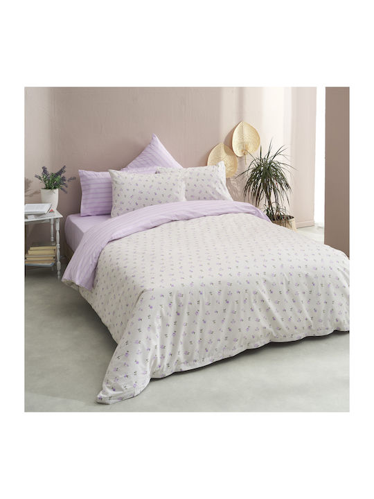 Charalambidis Textiles Плик за Завивка Единичен 160x240 Пролет Лила