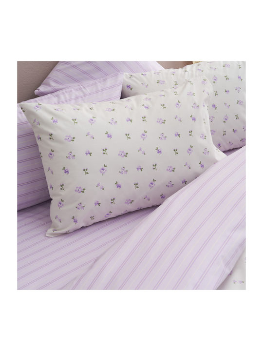 Charalambidis Textiles Плик за Завивка Единичен 160x240 Пролет Лила