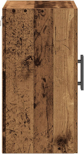 Wall Living Room Cabinet made of Particle Board Old Wood 60x31.5x60cm