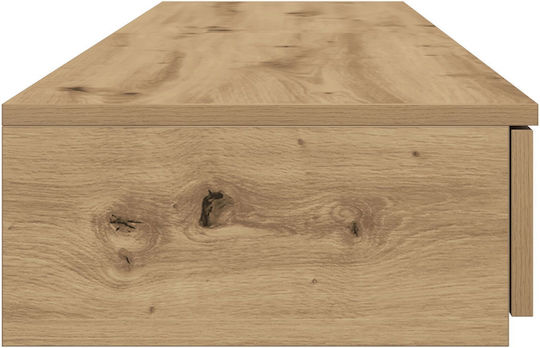 vidaXL Bettkasten aus Holz Oaks 135x36.5x16.5cm