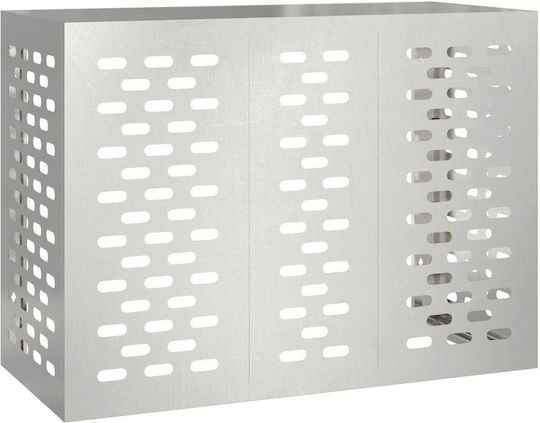 Vidaxl Air Conditioner Cover 110x50x80 cm Stainless Steel