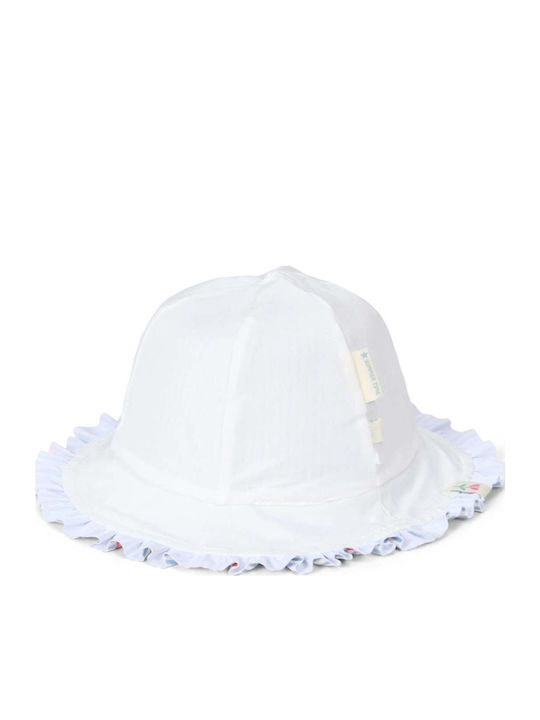 Little Dutch Palarie copii Bucket Tesatura Cu protectie solara Sunny Flowers Albastru