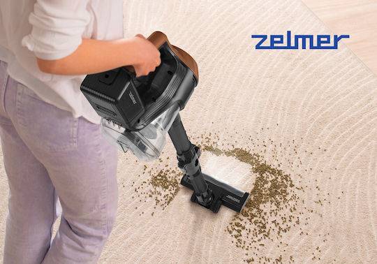 Zelmer Elektrisch 2-in-1 Staubsauger Stick & Handgerät Schwarz