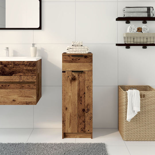 vidaXL Bathroom Cabinet L32xW34xH90cm Brown