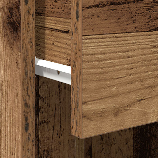 vidaXL Bathroom Cabinet L32xW34xH90cm Brown
