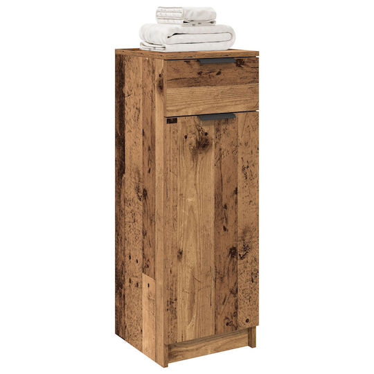 vidaXL Bathroom Cabinet L32xW34xH90cm Brown