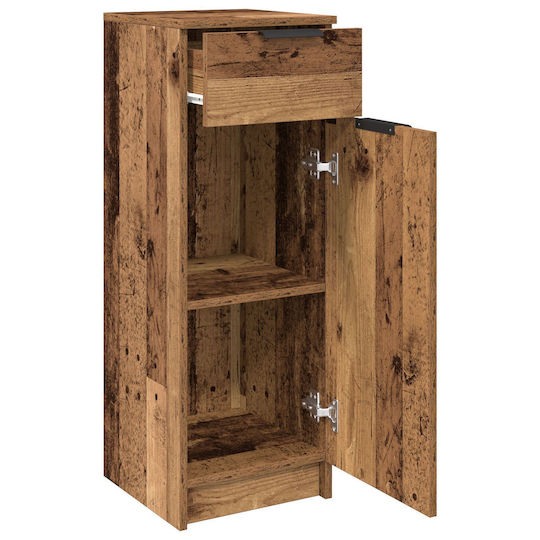 vidaXL Bathroom Cabinet L32xW34xH90cm Brown