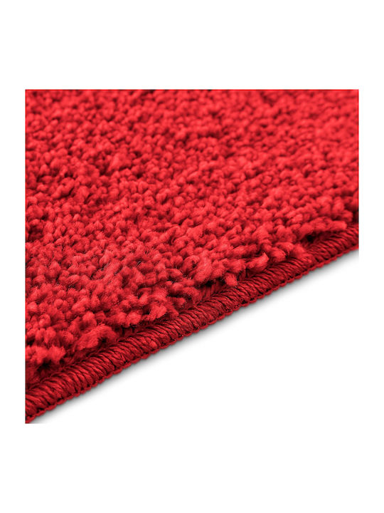 vidaXL Non-Slip Bath Mats Set 4019868 Red 3pcs