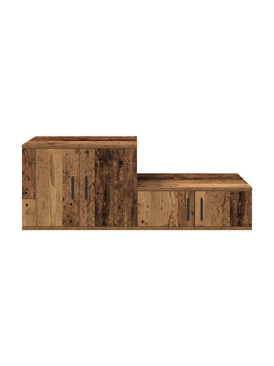 Cabinet Storage Solid Wood L108xW41xH40cm