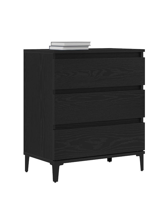 Συρταριέρα Креватокамарас Дървена Black Oak 60x35x70бр