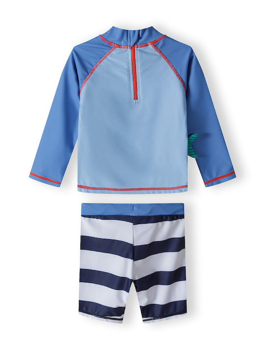 Minoti Kinder Badeanzug Bademoden-Set Light Blue