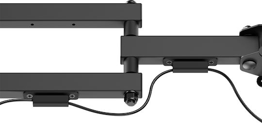 Sbox LCD-223-2 Βάση Τηλεόρασης Τοίχου με Βραχίονα έως 43"