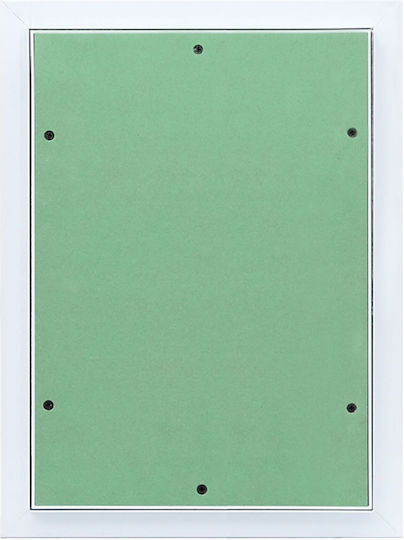 Vidaxl Aluminum Access Panel Plaster 300x400 mm Green