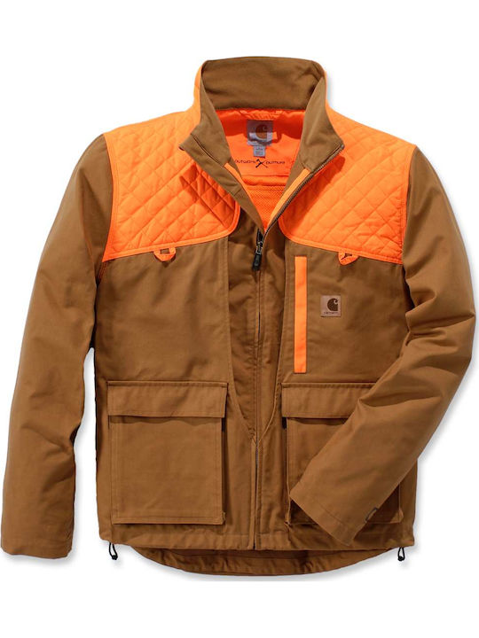 Upland Sleeveless Jacket Waterproof Brown