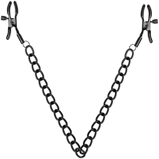 Bedroom Fantasies Nipple Clamps in Black Color