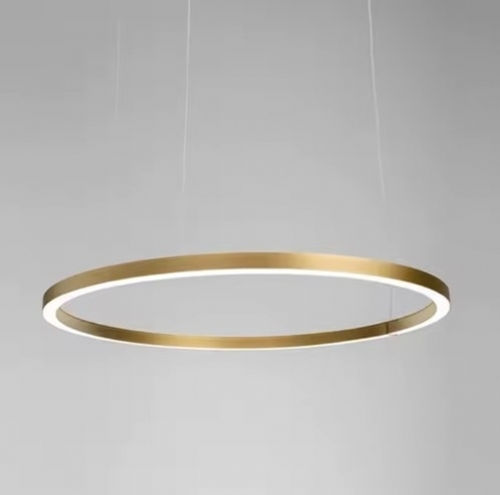Home Lighting Κρεμαστό Φωτιστικό Χρυσό LED με Ρυθμιζόμενο Λευκό Φως 80x100x100εκ.