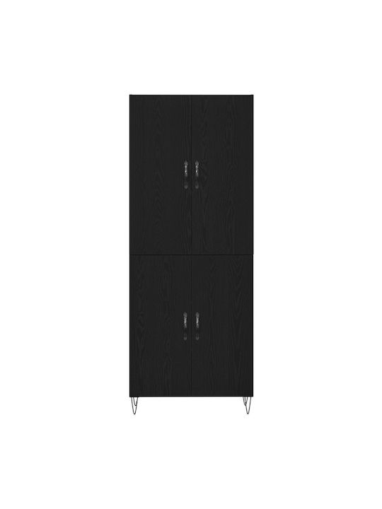Kleiderschrank Büro Eiche 69.5x34x180cm