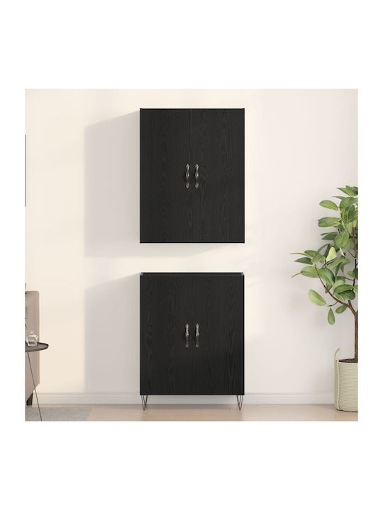 Kleiderschrank Büro Eiche 69.5x34x180cm