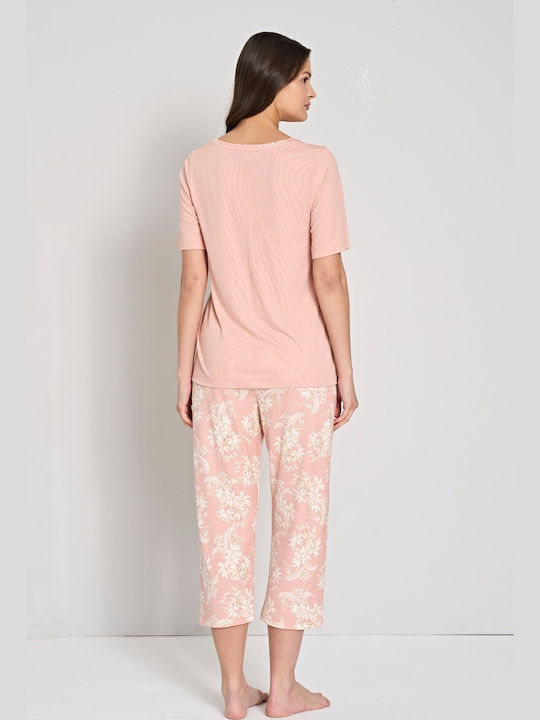 Pijadore Set Pijamale pentru Femei Pink
