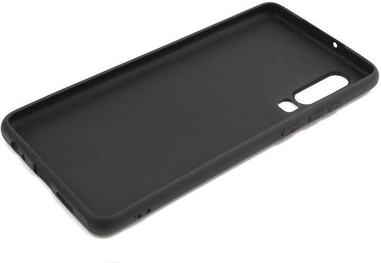 Carcasă de protecție Huawei P30 Silicon Negru