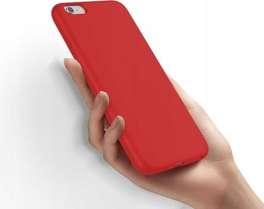 Red Silicone Protective Case Iphone 6s/6s Plus