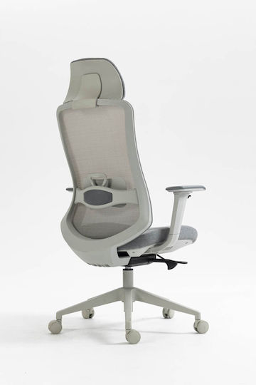 Office Products Siros Office Chair with Adjustable Arms Grey