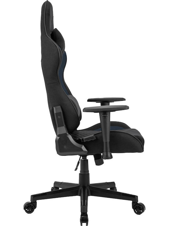 SENSE7 Spellcaster Fabric Gaming Chair with Adjustable Arms Black/Blue